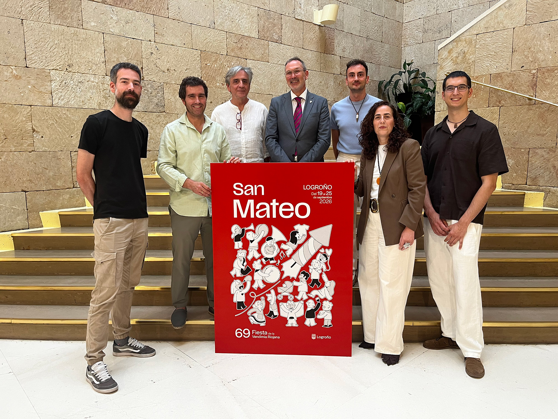 Participamos en la selección del cartel anunciador de las fiestas de San Mateo 2026